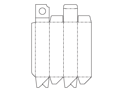 酒700ml～750mlカートン箱 [75×75×294mm]